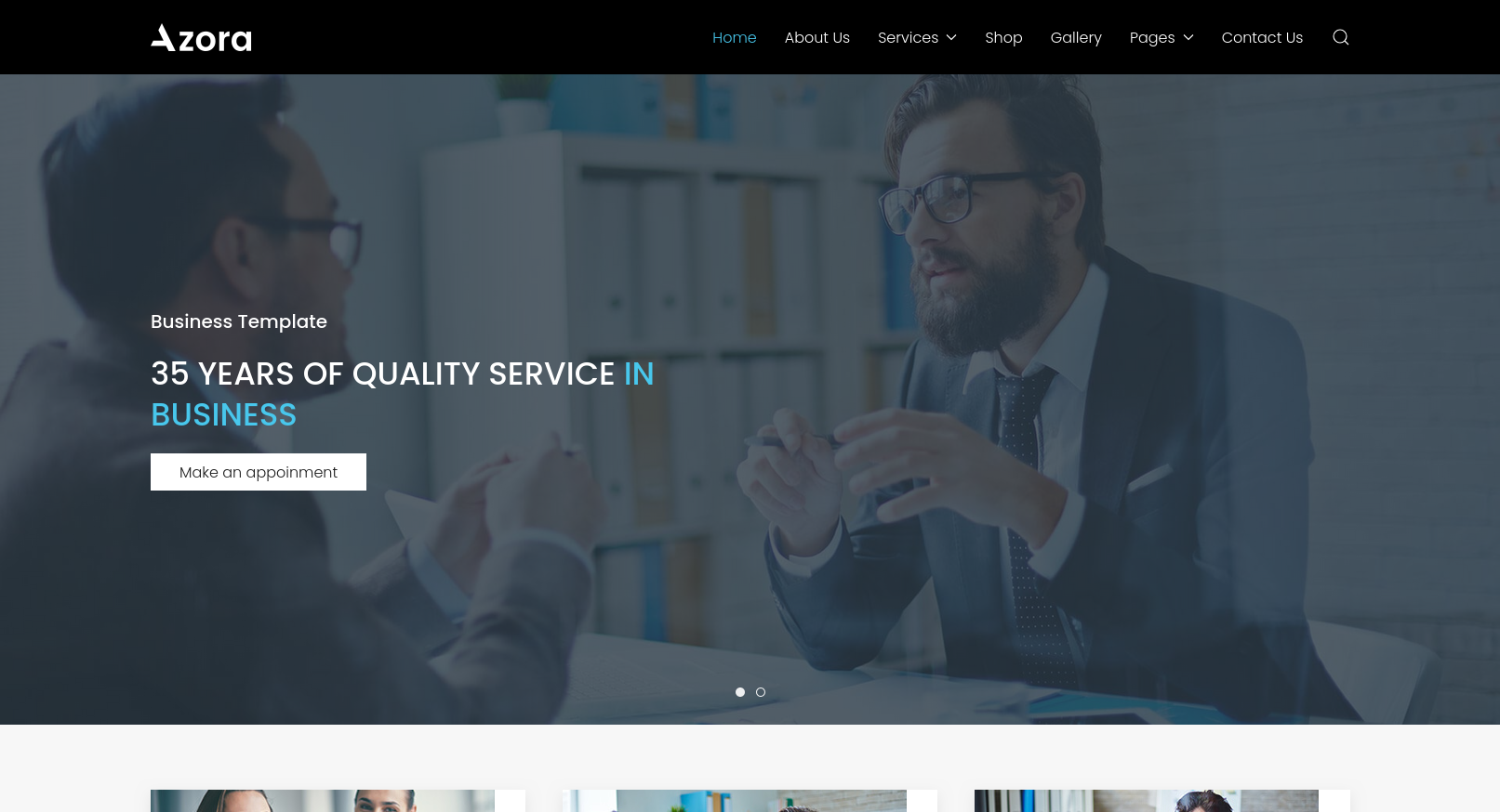 Azora PRO Unlimited Joomla Template