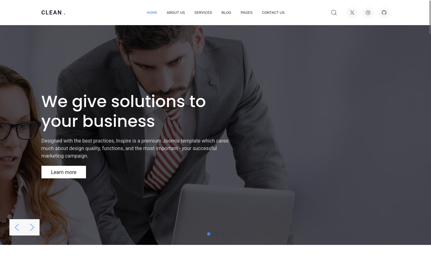 Clean Joomla! Pro Unlimited
