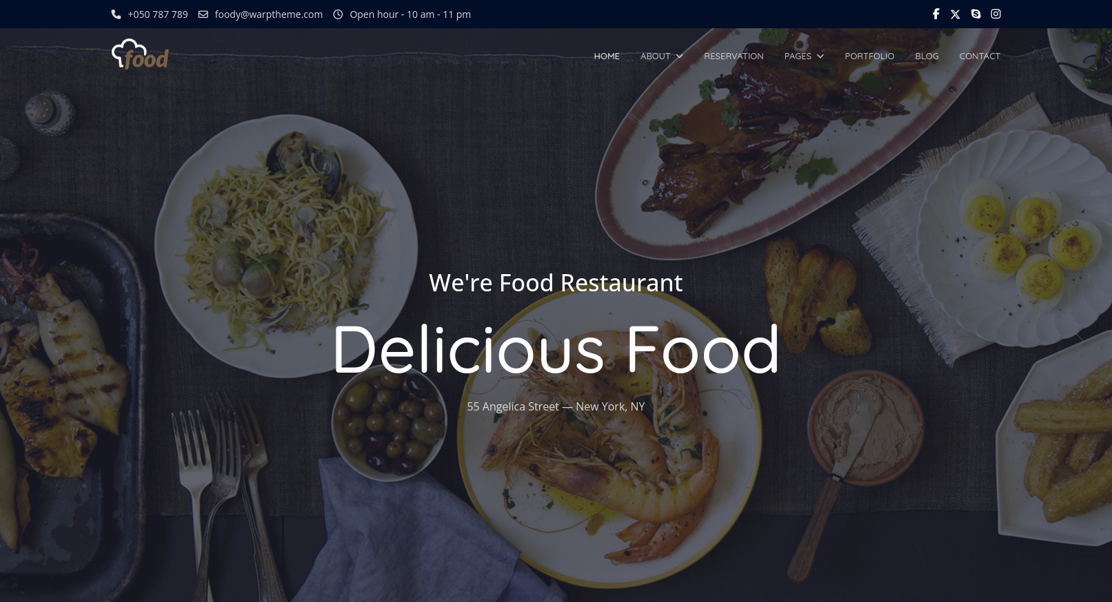 Food PRO Unlimited Joomla Template