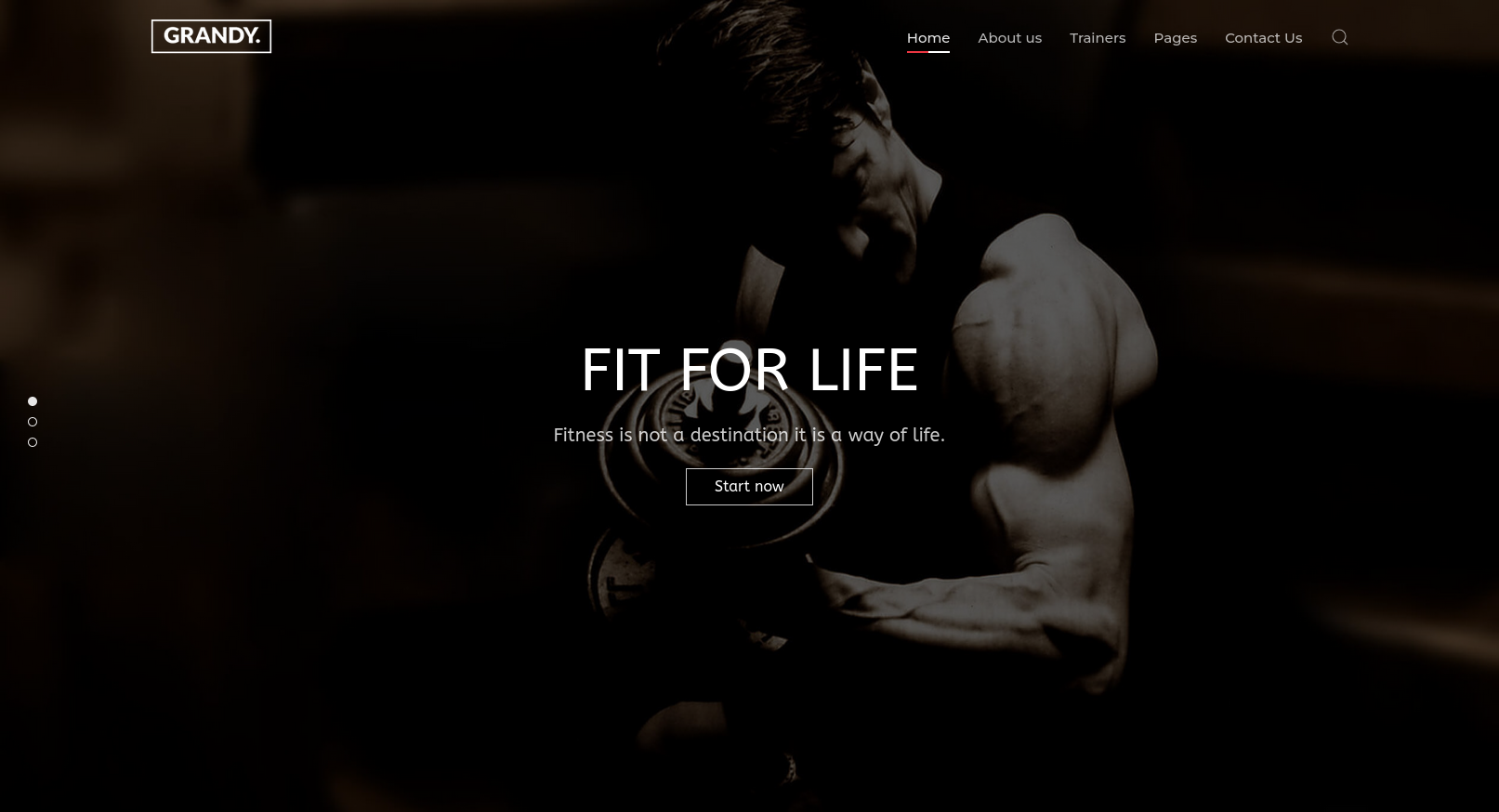 Grandy PRO Unlimited Joomla Template