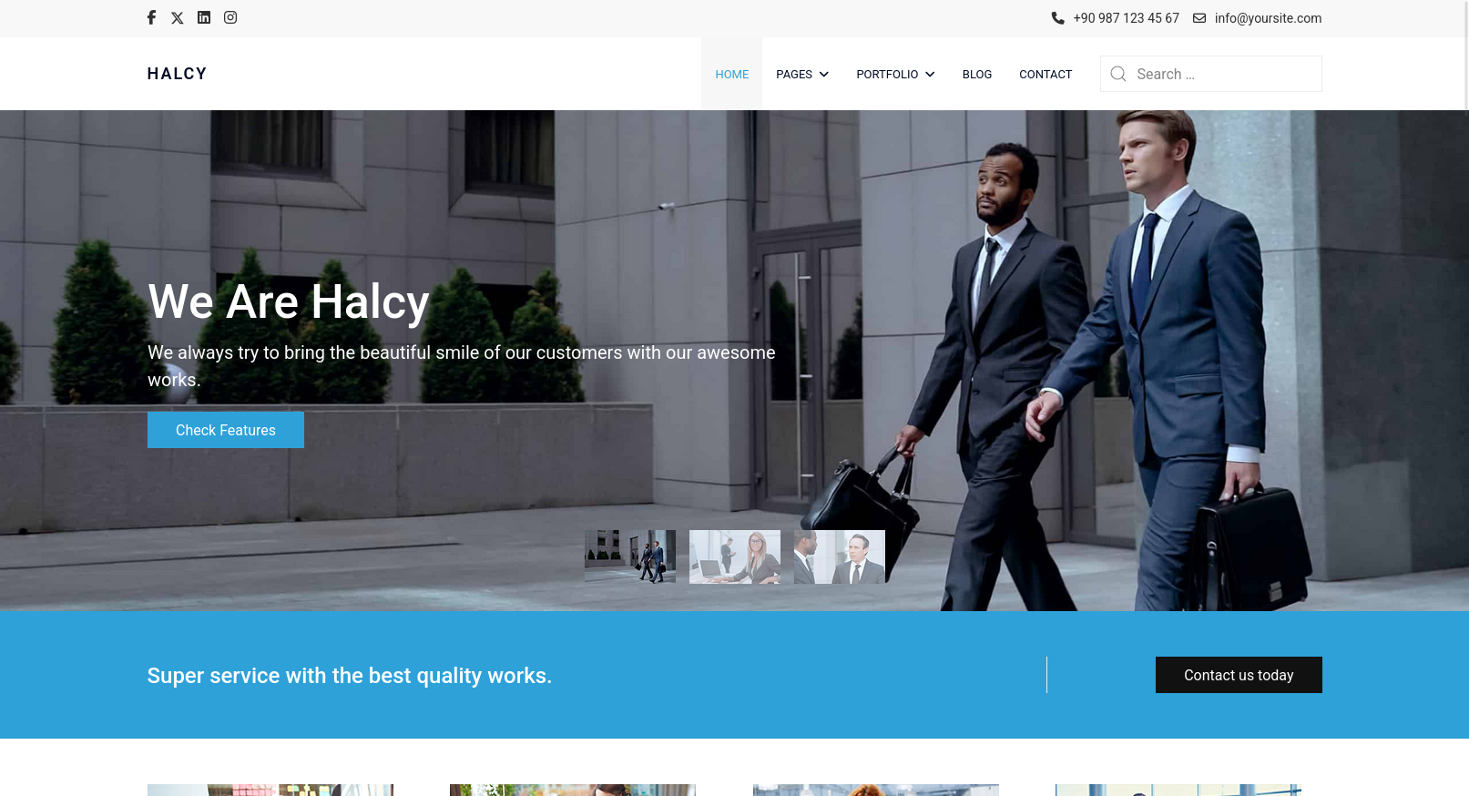 Halcy PRO Unlimited Joomla Template