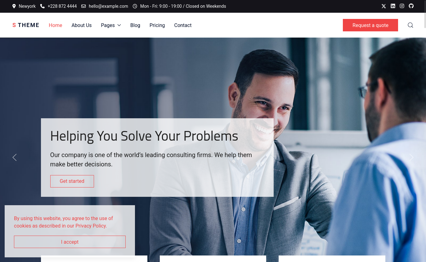 S PRO Unlimited Template