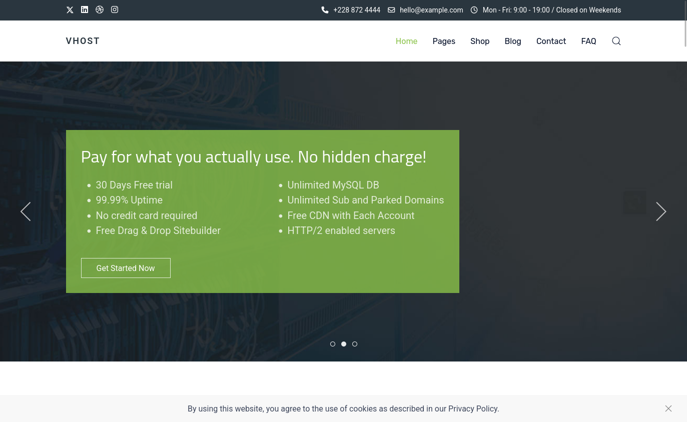 vHost PRO Unlimited Edition
